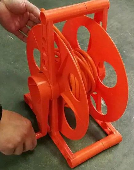 Photo 1 of 150 ft. 16/3 Extension Cord Storage Reel with Stand
