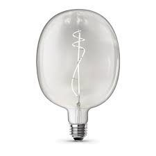 Photo 1 of 
Feit Electric 75-Watt Equivalent C53 Dimmable Curve Filament Oversized Clear