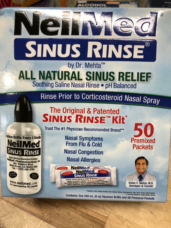 Photo 2 of Neilmed Sinus Rinse Regular Kit EXP 10/2024