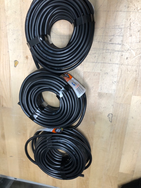 Photo 2 of 1/4 in. x 50 ft. Vinyl Micro Drip Tubing
3 PACK 