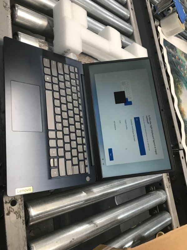 Photo 1 of Lenovo IdeaPad 3 Laptop, 14.0" FHD (1920 x 1080) Display, AMD Ryzen 5 5500U Processor, 8GB DDR4 RAM, 256GB NVMe TLC SSD Storage, AMD Radeon 7 Graphics, Windows 11 Home, 82KT00GVUS, Abyss Blue
