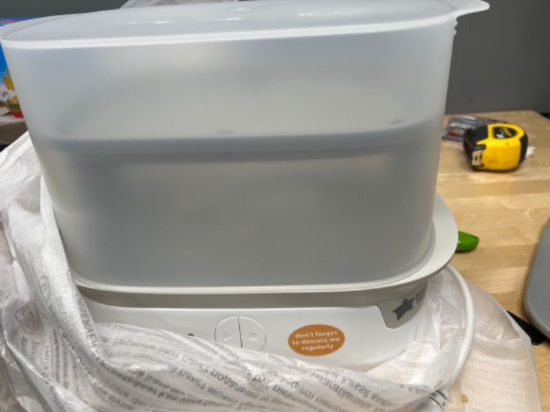 Photo 2 of Tommee Tippee Advanced Steam Electric Sterilizer for Baby Bottles