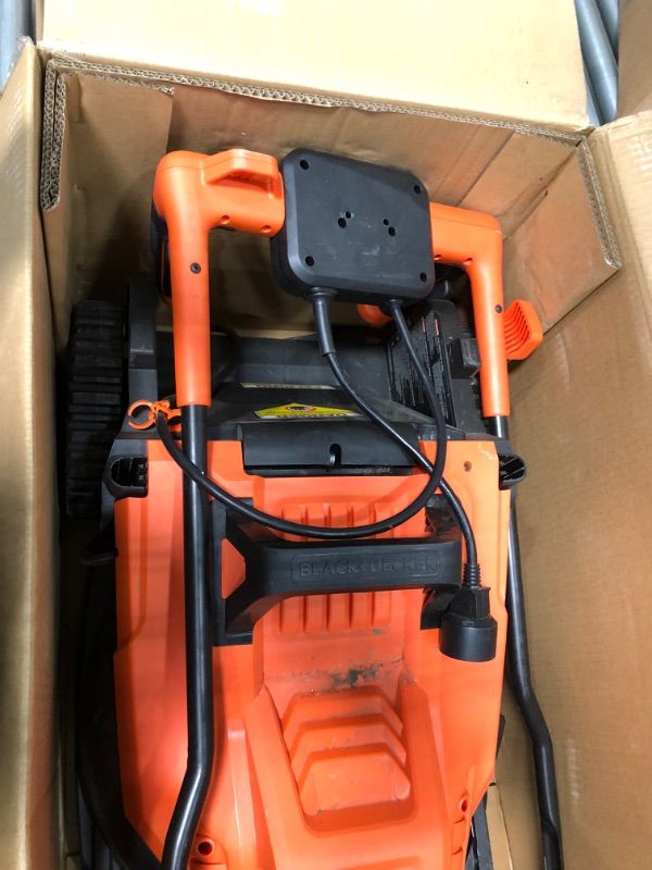 Photo 5 of **PARTS ONLY** Black+decker Bemw472bh 10amp 15" Electric Mower
