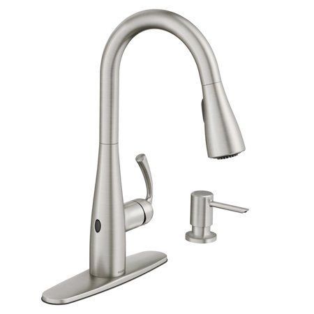 Photo 1 of **INCOMPLETE** Meon Essie Touchless Single-Handle Pulldown Sprayer Kitchen Faucet in Spot Resist Stainless