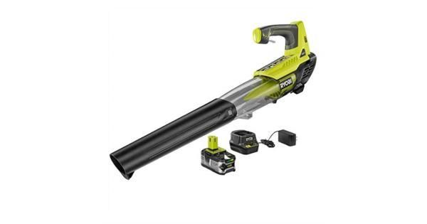 Photo 1 of ***MISSING BATTERY*** Ryobi P2180 ONE+ 100 MPH 280 CFM Variable-Speed Cordless Leaf Blower
