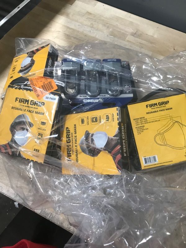 Photo 2 of *** NO REFUNDS OR RETURNS***
BAG OF NEW AND USED HOME DEPOT ITEMS,