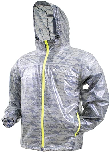 Photo 1 of FROGG TOGGS Mens Xtreme Lite Packable Waterproof Breathable Rain Jacket, Large