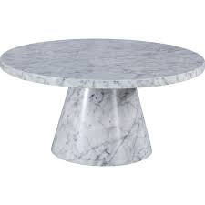 Photo 1 of **INCOMPLETE*SLAB ONLY**Omni Coffee Table in White Faux Marble by Meridian Furniture 20"
