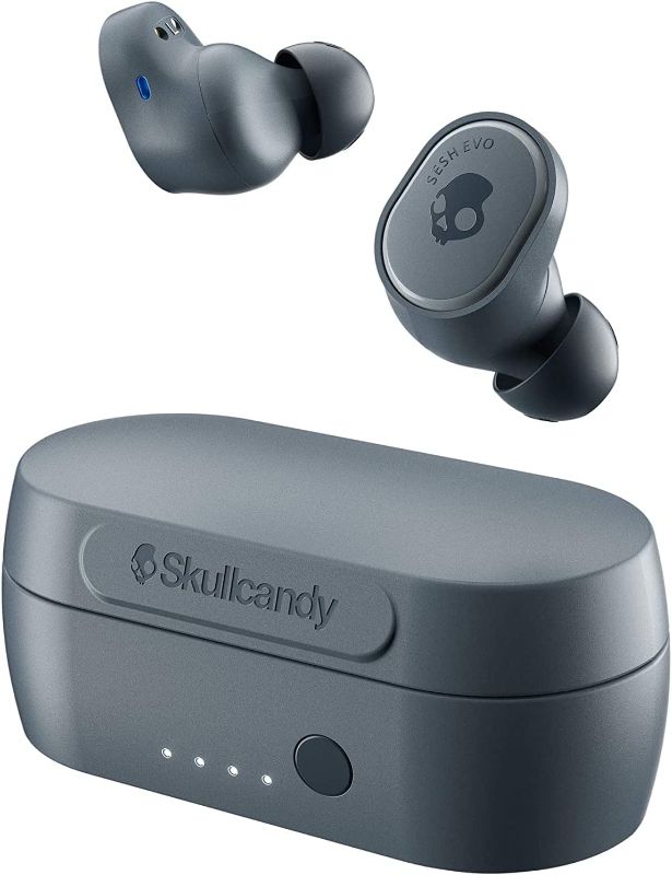 Photo 1 of Skullcandy Sesh Evo True Wireless In-Ear Earbuds - Chill Grey
