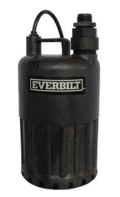 Photo 1 of *USED*
*SEE last picture for damage*
Everbilt 1/2 HP Waterfall Submersible Utility Pump