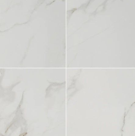 Photo 1 of *may OR may not be damage*
MSI Carrara 24 in. x 24 in. Polished Porcelain Floor and Wall Tile (16 sq. ft. / case), 27 Cases