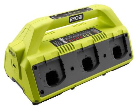 Photo 1 of *USED*
*SEE last picture for damage*
RYOBI ONE+ 18V 6-Port Dual Chemistry IntelliPort SUPERCHARGER with USB Port