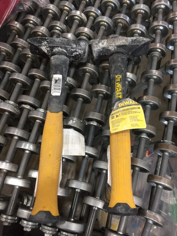 Photo 2 of *USED*
DEWALT 2.5 lb. Fiberglass Blacksmith Hammer, 2 pk