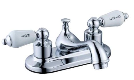 Photo 1 of *MISSING manual*
Glacier Bay Teapot 4 in. Centerset 2-Handle Low-Arc Bathroom Faucet in Chrome