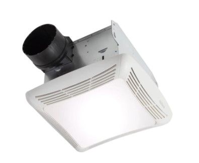 Photo 1 of *MISSING grille and lens*
Broan-NuTone 80 CFM Ceiling Bathroom Exhaust Fan with Light