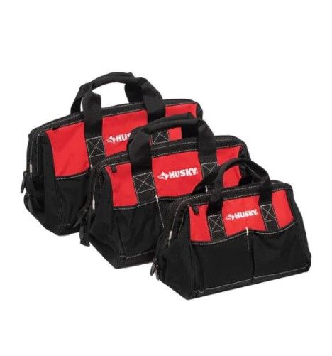 Photo 1 of 18 in., 15 in. and 12 in. Tool Bag Combo 3PC
