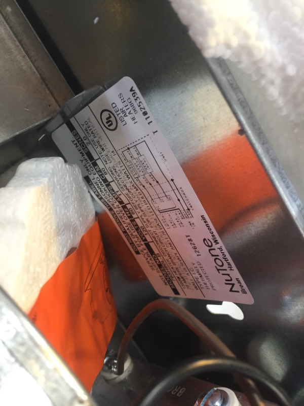 Photo 1 of Broan-NuTone 80 CFM Ceiling Bathroom Exhaust Fan with Light and 1300-Watt Heater