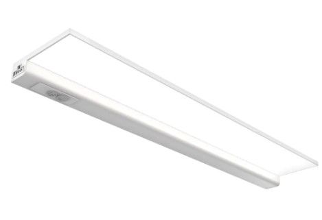 Photo 1 of *MISSING hardware and cable* 
Feit Electric 20.5 in. (Fits 24 in. Cabinet) Direct Wire Integrated LED White Linkable Onesync Under Cabinet Light Color Changing CCT