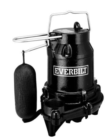 Photo 1 of *USED*
Everbilt 1/3 HP Cast Iron Sump Pump