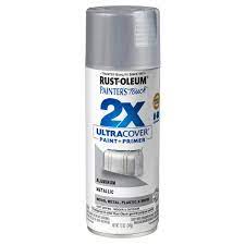 Photo 1 of *possibly USED*
Rust-Oleum Painter's Touch 2X 12 oz. Gloss Aluminum General Purpose Spray Paint, 3 pk