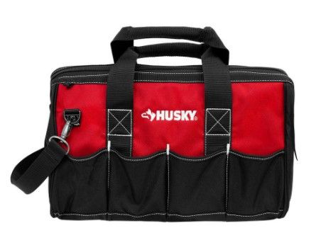 Photo 1 of *USED*
Husky 18 in. 14 Pocket Zippered Tool Bag