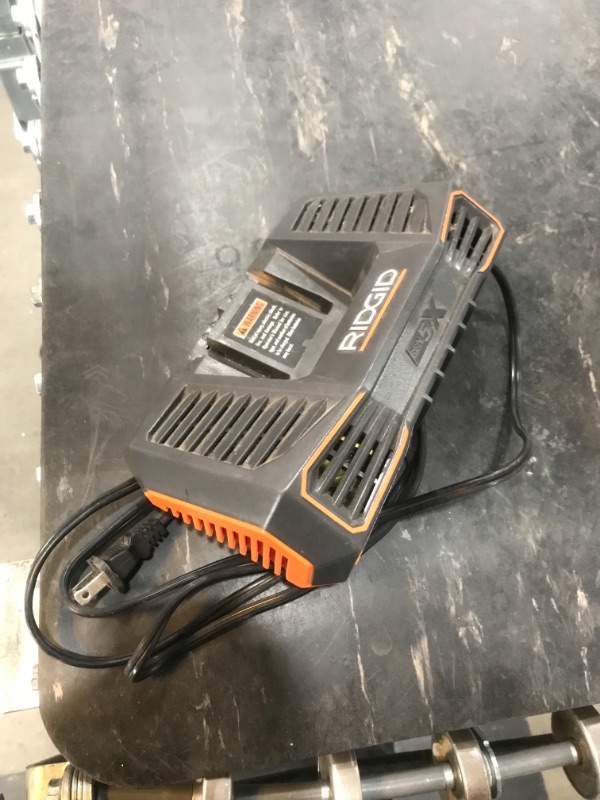 Photo 2 of *USED*
RIDGID 18V Dual Chemistry Rapid Charger