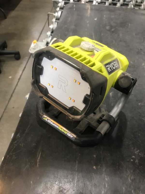 Photo 2 of *USED*
RYOBI ONE+ 18V Hybrid LED Color Range Work Light (Tool Only)