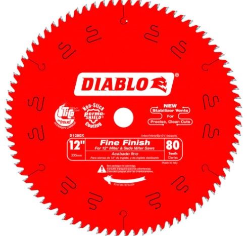 Photo 1 of *USED*
DIABLO 12 in. x 80-Tooth Fine Finish Circular Saw Blade