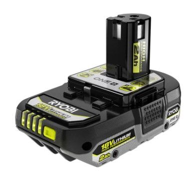 Photo 1 of *USED*
RYOBI ONE+ 18V High Performance Lithium-Ion 2.0 Ah Compact Battery