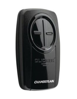 Photo 1 of *MISSING clip*
Chamberlain Universal Clicker Black Garage Door Remote Control