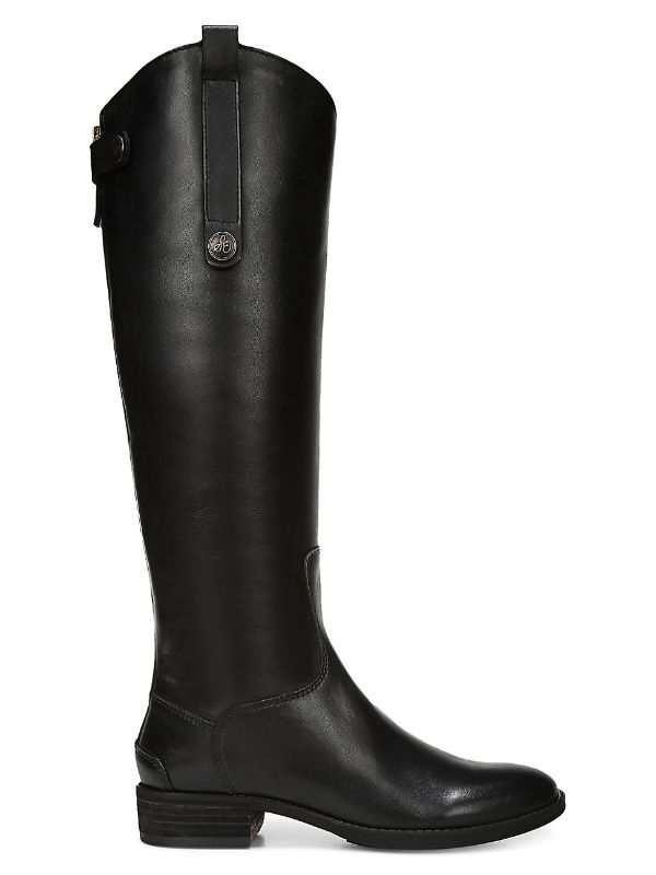 Photo 1 of Sam Edelman Penny Leather Riding Boots Women's Shoes 9.5M 
