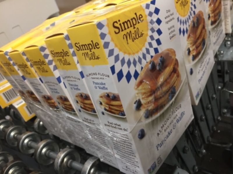 Photo 1 of **EXPIRES 02/01/2022** Simple Mills Almond Flour Pancake Mix & Waffle Mix, Gluten Free, Made with whole foods, (Packaging May Vary), 10.7 Ounce (Pack of 6)
