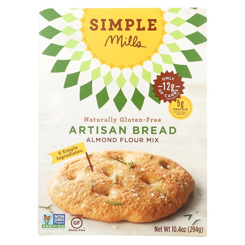 Photo 3 of **EXPIRED 12/15/2021** Simple Mills Almond Flour Artisan Bread Mix, 9.4 Ounce - 6 per case.
