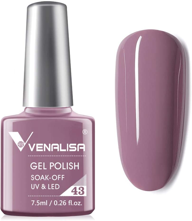 Photo 1 of SET OF 5
EXPIRES 12/2022
VENALISA Gel Nail Polish - Lotus Root Pink Color Soak Off UV LED Nail Gel Polish Nail Art Starter Manicure Salon DIY at Home