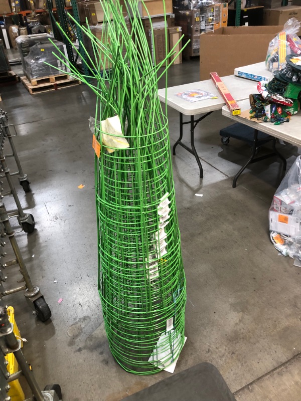 Photo 2 of BENT FROM THE BOTTOM
Gardener's Blue Ribbon
54 in. Heavy-Duty Green Tomato Cage BUNDLE 