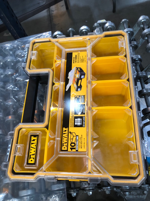 Photo 1 of 10-Compartment Deep Pro Small Parts Organizer