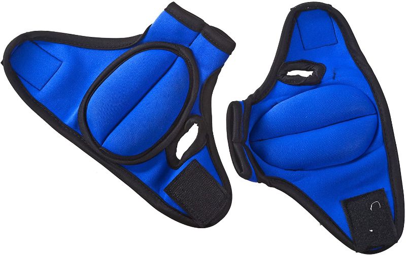 Photo 1 of 2 pack - Prosource Fit Weighted Gloves, Pair of 2 lb. Neoprene Hand Weights for Cardio Workouts