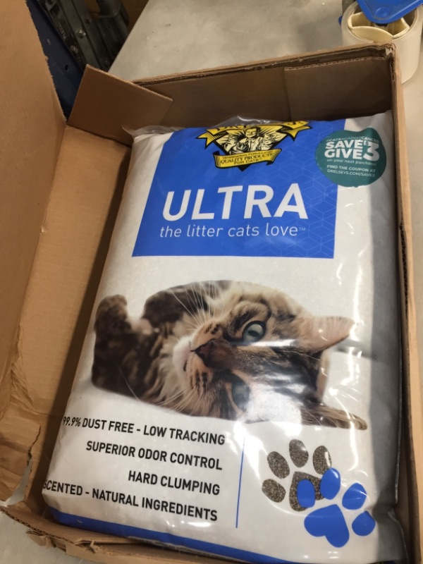 Photo 2 of Dr. Elsey's Precious Cat Ultra Unscented Clumping Clay Cat Litter, 40-lb bag