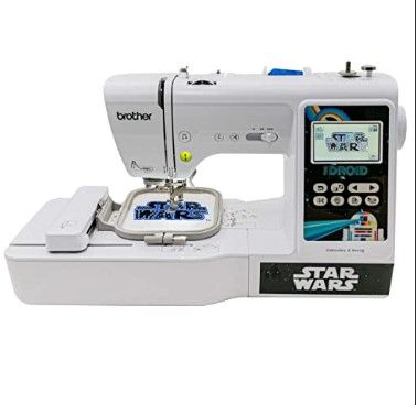 Photo 1 of ***PARTS ONLY*** - Brother Sewing and Embroidery Machine, 4 Star Wars Faceplates