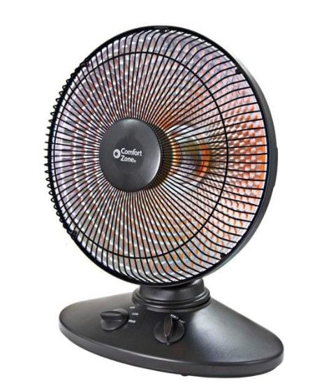 Photo 1 of **VIEW COMMENT** 700/1000-Watt Oscillating Parabolic Dish Radiant Electric Portable Heater
