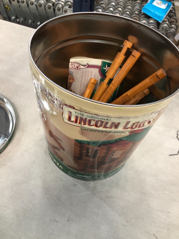 Photo 2 of (INCOMPLETE SET OF LOGS; DENTED BIN)
Lincoln Logs –100th Anniversary 