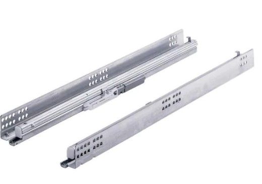 Photo 1 of 21 in. Full Extension Undermount Soft Close Drawer Slide Set 1-Pair (2 Pieces)
