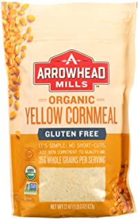 Photo 1 of (BEST BY DATE: 01-26-2022)
Arrowhead Mills Organic Yellow Cornmeal, 22 Ounce, pack of 6