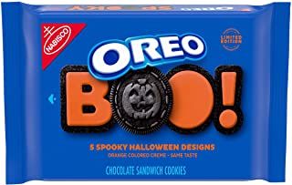 Photo 1 of (01-25-2033 EXPIRATION DATE)
OREO Orange Creme Chocolate Sandwich Halloween Cookies, 5 Halloween Cookie Designs, 3 - 1.25 lb Pack