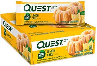 Photo 1 of (10NOV2021 BEST BUY DATE)
Quest Nutrition Protein Bar, Lemon Cake, 12 Count