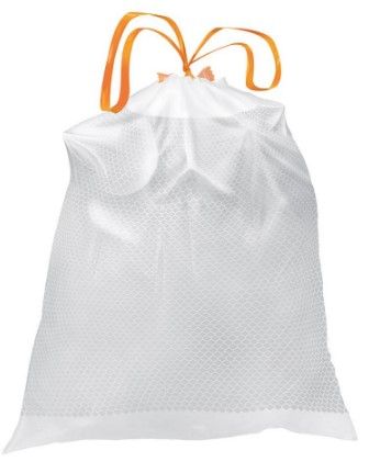 Photo 1 of **PREVIOUSLY OPENED** FlexPro 13 Gal. Reinforced Top Drawstring Kitchen Bags (300-Count)
