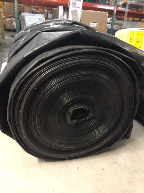 Photo 2 of - Black Plastic Sheeting - 4 mil - (3' x 100')  