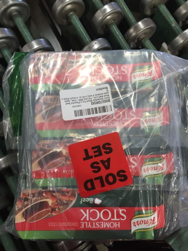 Photo 1 of (4 Pack) Knorr Homestyle Stock Beef 4.66 oz
EXPIRES FEB 2022 **NOT REFUNDABLE, SOLD AS IS***