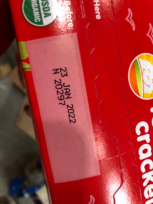 Photo 1 of Happy Baby, Teether Cracker Strawberry Pomegranate Beet, 12 Count
SET OF 6 
EXPIRES JAN23/2022 **NOT REFUNDABLE**