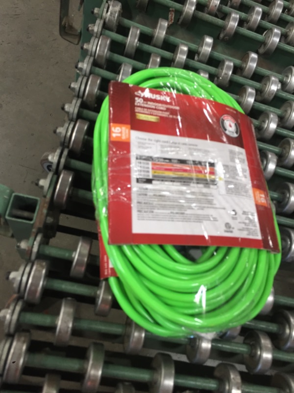 Photo 2 of 25 ft. 16/2 Indoor/Outdoor Extension Cord, Green
SET OF 2